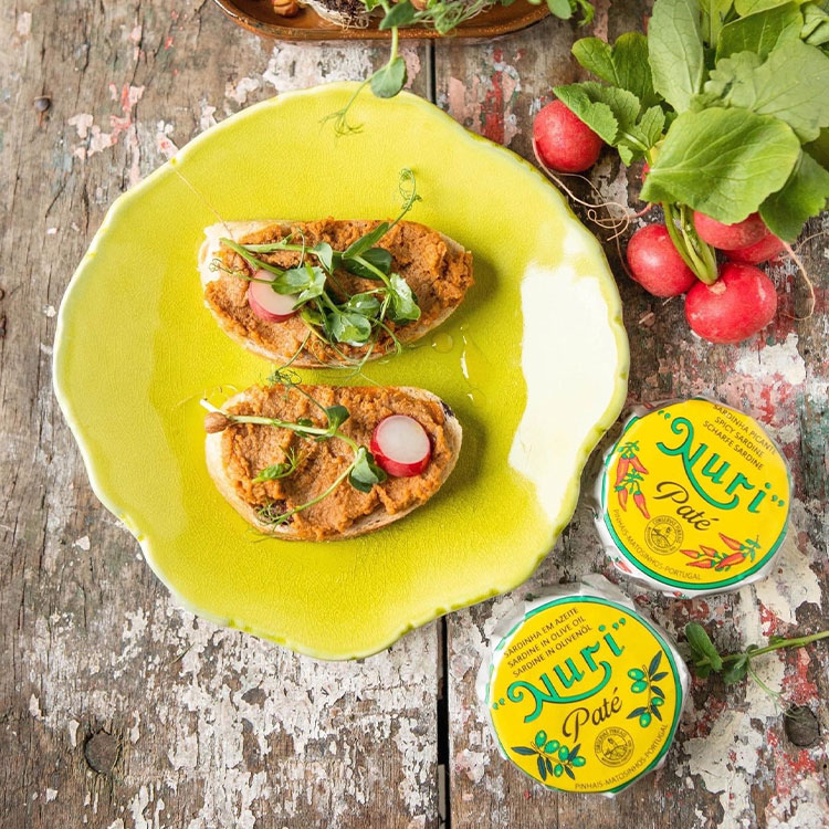 Nuri-beste-Sardinen-Portugal,Sardinenpaté-Sorten